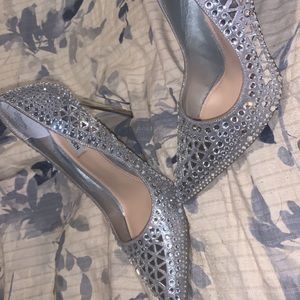 Steve Madden rhinestone heels